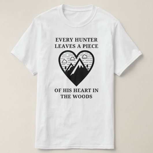 Hunter Sprichwort | Hirschjagd T-Shirt (Design vorne)