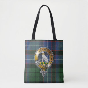 Hunter Tartan & Abzeichen Tasche