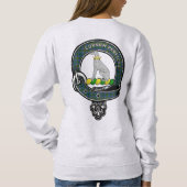 Hunter Tartan Clan Abzeichen Women's Sweatshirt (Rückseite)