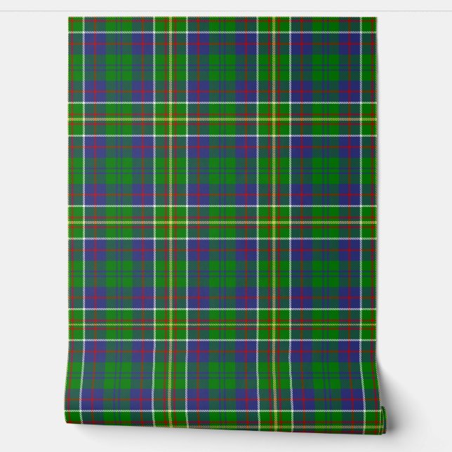 Hunter Tartan Kariert Scottish Clan Tapete (Abrollen)