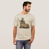 Hunter und Hirsch T-Shirt (Vorne ganz)