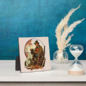 Hunter und Spaniel Fotoplatte (InSitu)