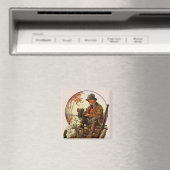 Hunter und Spaniel Magnet (In Situ (Geschirrspüler))