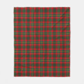 Hunter (USA) Kariert Fleecedecke (Vorderseite)