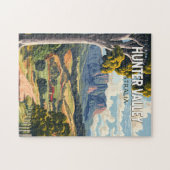 Hunter Valley Australia Reisen Kunst Vintag Puzzle (Horizontal)