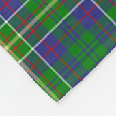Hunter von Hunterston Kariert Fleecedecke (Ecke)