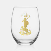 Hunter Weinglas Ohne Stiel (Rückseite)
