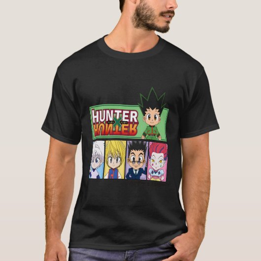 Hunter X Hunter Chibi-Zeichen T-Shirt (Vorderseite)