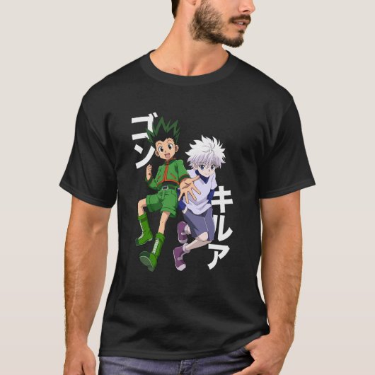 Hunter X Hunter Gon und Killua T-Shirt (Vorderseite)