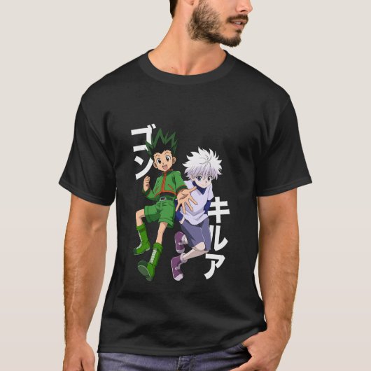 Hunter X Hunter Gon und Killua T-Shirt (Vorderseite)