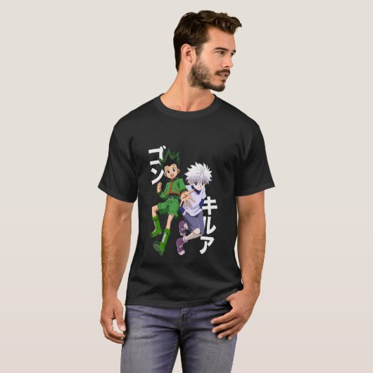 Hunter X Hunter Gon und Killua T-Shirt (Vorne ganz)