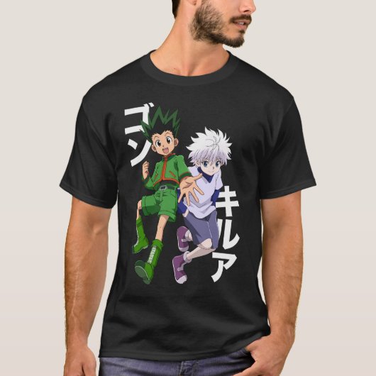 Hunter X Hunter Gon und Killua T-Shirt (Vorderseite)