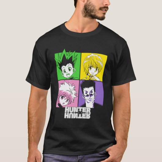 Hunter X Junter Character Pop T-Shirt (Vorderseite)