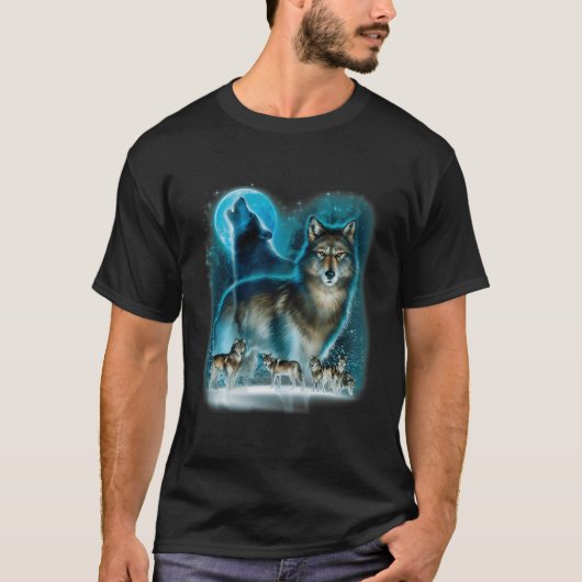 Hunter’S Wolf Owl House T-Shirt (Vorderseite)