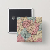 Hunterdon, Somerset Cos, NJ Button (Vorne & Hinten)