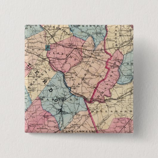 Hunterdon, Somerset Cos, NJ Button (Vorderseite)