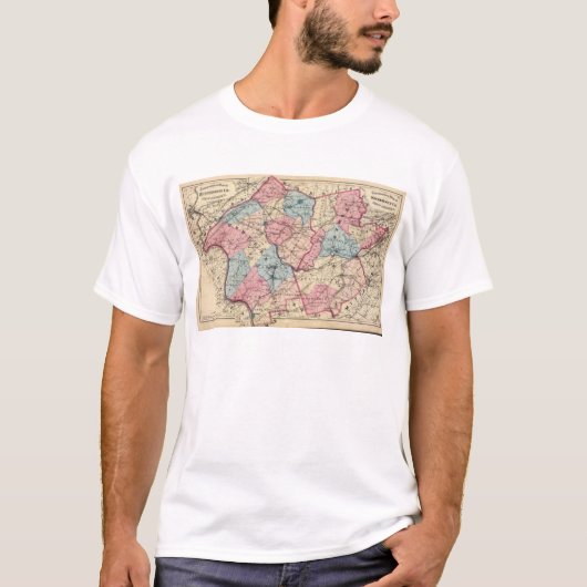 Hunterdon, Somerset Lattich, NJ T-Shirt (Vorderseite)