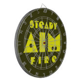 Hunter's Camouflage Dartscheibe (Vorderseite Links)