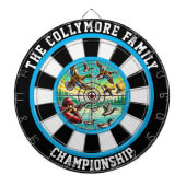 Hunter's Ducks in Flight Art Dartscheibe (vorne)