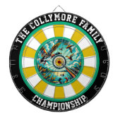 Hunter's Encks Flying Wall Art Dartscheibe (vorne)