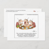 HUNTERS & GATHERERS Postcard bis April McCallum Postkarte (Vorne/Hinten)