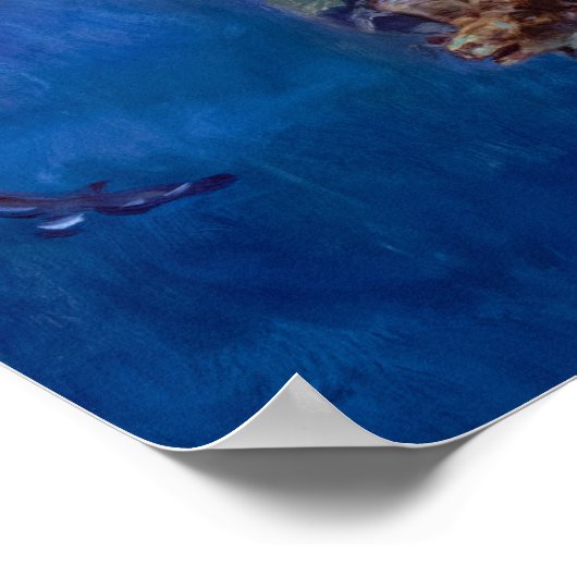 Hunter's Luck von Charles Marion Russell Poster (Ecke)