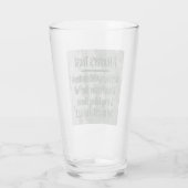 Hunter's Toast Funny Green Camouflage Glas (Rückseite)