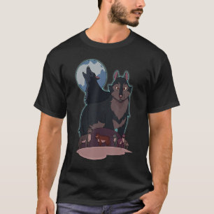 Hunter's Wolf Owl Kostümhaus Kid Friends Famils T-Shirt