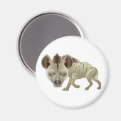 Huntin' Hyena Magnet (Vorderseite/Rückseite)