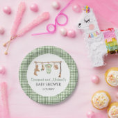 Hunting Baby Shower | A Little Hunter Baby Shower Pappteller (Party)