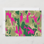 Hunting Birthday invitation, for boy an girl Invit Einladung (Rückseite)