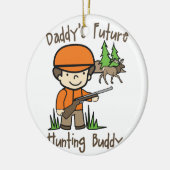 Hunting Buddy Keramik Ornament (Links)