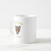 hunting cougar shirt kaffeetasse (Vorderseite Links)
