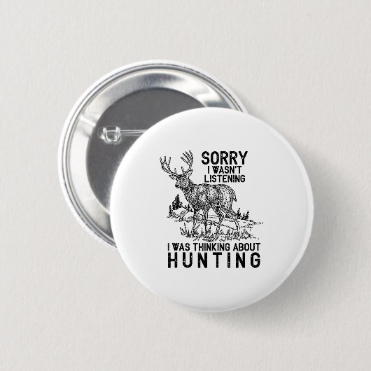 Hunting - Deer Funny Quote Hunter Gift Tank Top  Button (Vorne & Hinten)