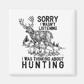 Hunting - Deer Funny Quote Hunter Gift Tank Top Magnet (Vorne)