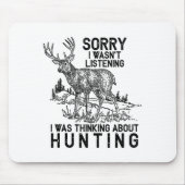 Hunting - Deer Funny Quote Hunter Gift Tank Top  Mousepad (Vorne)