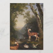 Hunting Fishing Adventure Begins Kids Birthday Einladung (Rückseite)