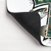 Hunting Fishing Faith - Christian Hunter Fisherman Mousepad (Ecke)