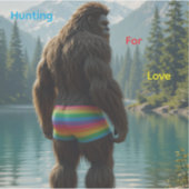 Hunting for love aufkleber (Vorderseite)