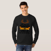 Hunting For Uncle Hunter Deer Hunting Fathers Day T-Shirt (Vorne ganz)