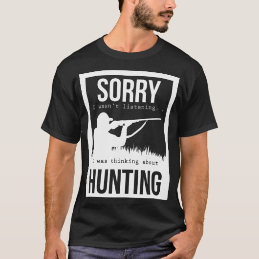 Hunting Hunter Hunting Papa Rifle Forest duckling T-Shirt (Vorderseite)