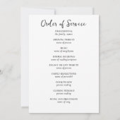 Hunting Hunter Outdoorsman Photo Funeral Program  Einladung (Rückseite)