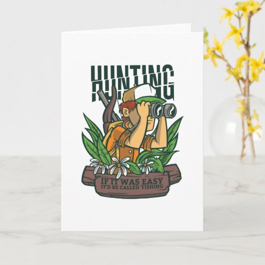 Hunting Karte (Gelbe Blume)