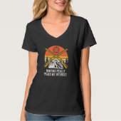 Hunting Really Peaks Interest Hunter Hobby Animal T-Shirt (Vorderseite)
