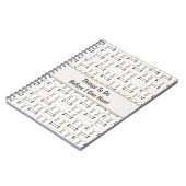 Hunting Theme with Deer Antlers and Bow Notizblock (Linke Seite)