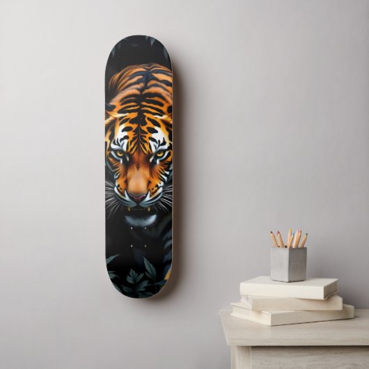 Hunting Tiger Skateboard (Wandkunst)