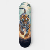 Hunting Tiger Skateboard (Vorderseite)