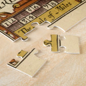 Huntingdonshire Landkreis England Alte antike Kart Puzzle (Seite)