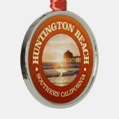 Huntington Beach (C) Ornament Aus Metall (Rechts)