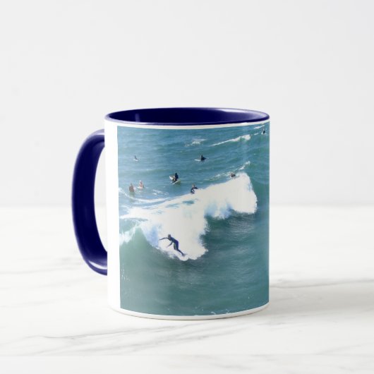 Huntington Beach Ca Tasse (Vorderseite Links)